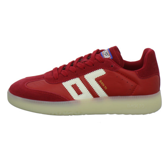Back 70 Schnürhalbschuhe Rot - 360° Ansicht