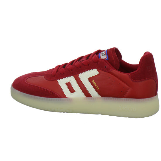 Back 70 Schnürhalbschuhe Rot - 360° Ansicht