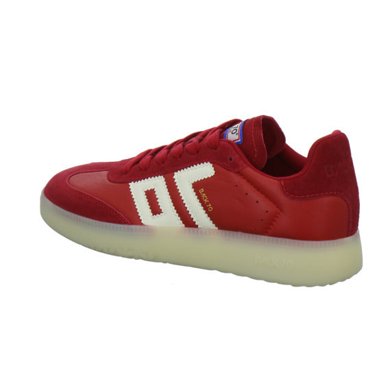Back 70 Schnürhalbschuhe Rot - 360° Ansicht
