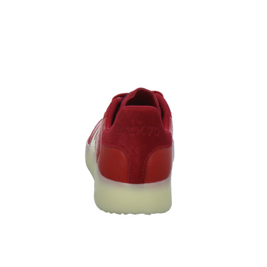 Back 70 Schnürhalbschuhe Rot - 360° Ansicht