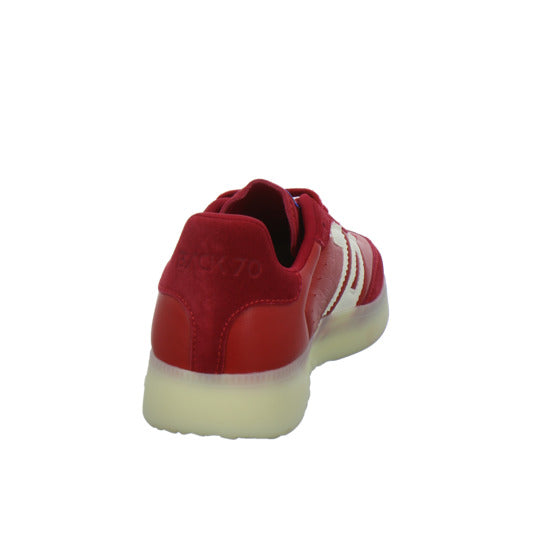 Back 70 Schnürhalbschuhe Rot - 360° Ansicht