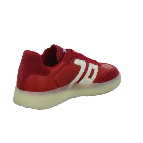 Back 70 Schnürhalbschuhe Rot - 360° Ansicht