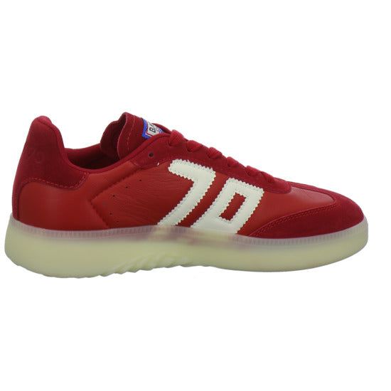 Back 70 Schnürhalbschuhe Rot - 360° Ansicht