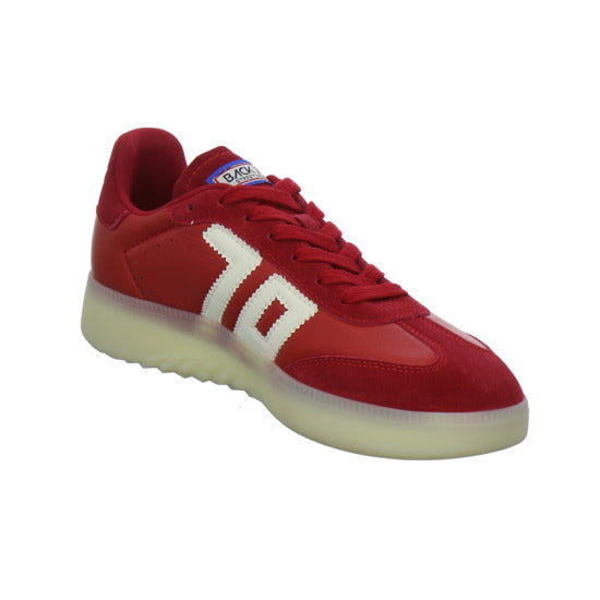 Back 70 Schnürhalbschuhe Rot - 360° Ansicht