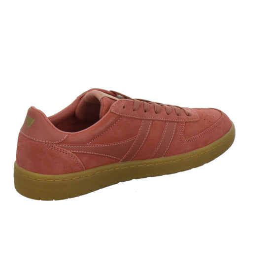 Gola Hawk Suede Schnürhalbschuhe Rot - 360° Ansicht