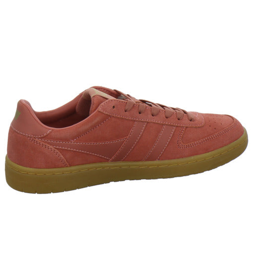 Gola Hawk Suede Schnürhalbschuhe Rot - 360° Ansicht