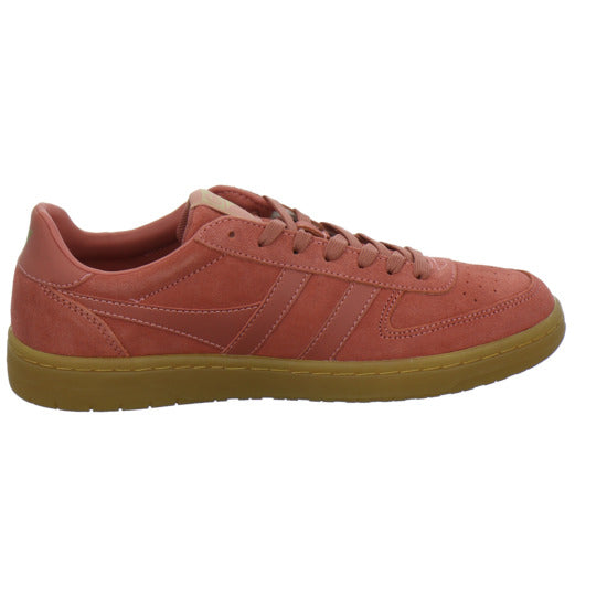 Gola Hawk Suede Schnürhalbschuhe Rot - 360° Ansicht