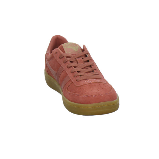 Gola Hawk Suede Schnürhalbschuhe Rot - 360° Ansicht