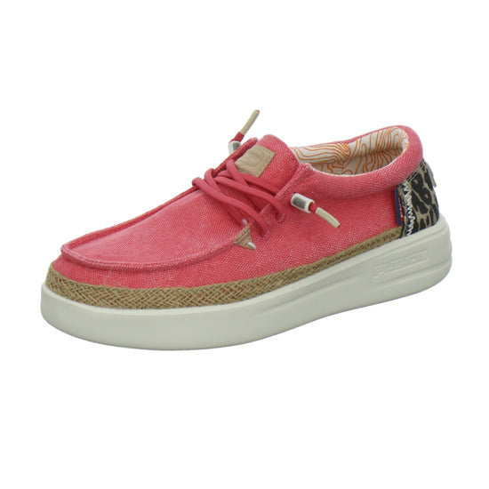 Fusion Schnürhalbschuhe Rot
