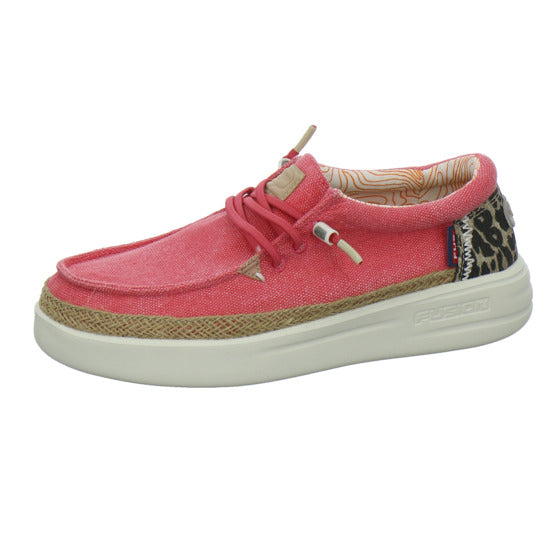 Fusion Schnürhalbschuhe Rot