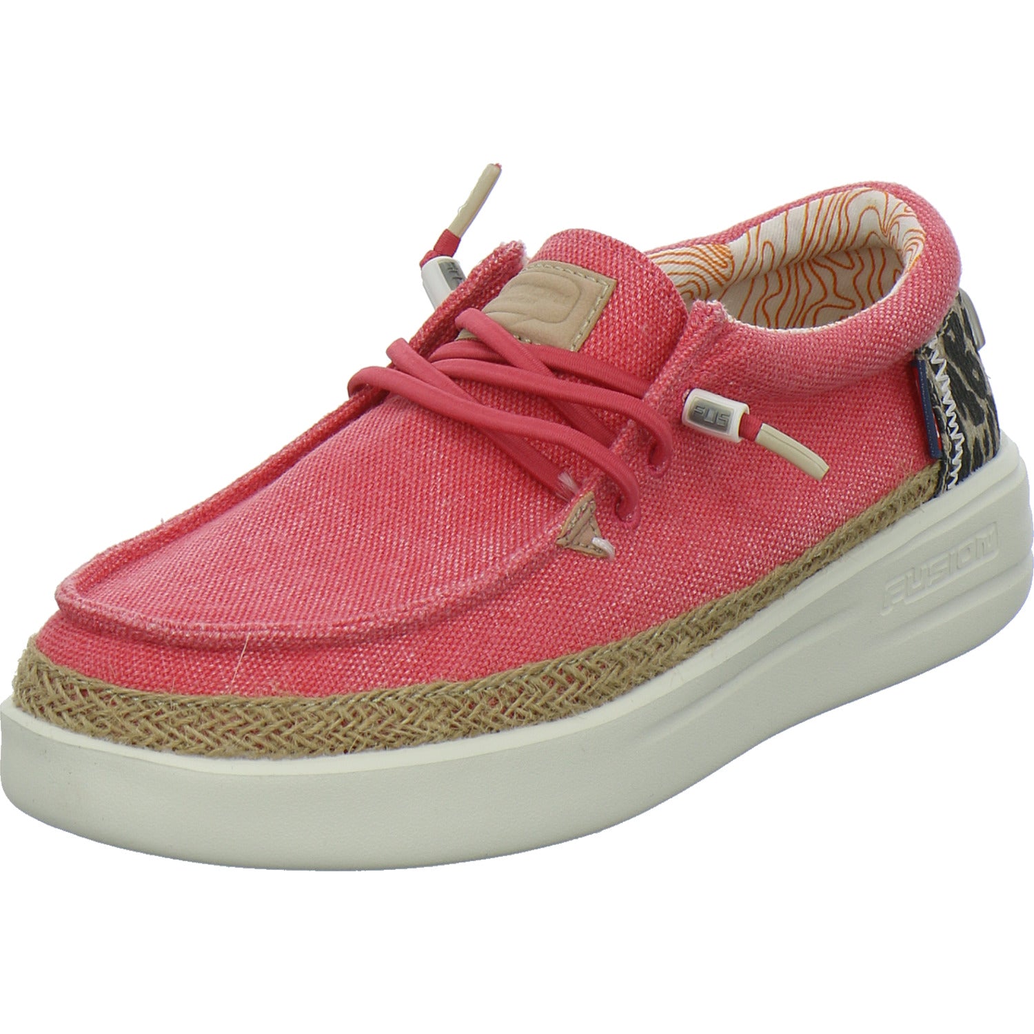 Fusion Schnürhalbschuhe Rot
