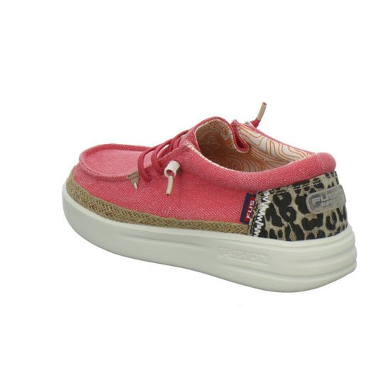 Fusion Schnürhalbschuhe Rot