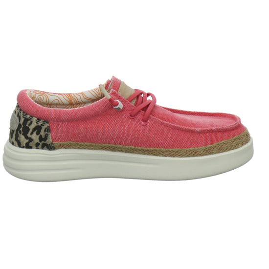Fusion Schnürhalbschuhe Rot