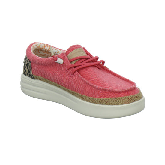 Fusion Schnürhalbschuhe Rot