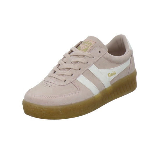 Gola Grandslam Suede Schnürhalbschuhe Rosa - 360° Ansicht