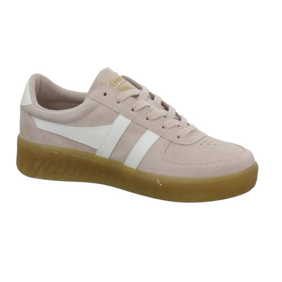 Gola Grandslam Suede Schnürhalbschuhe Rosa - 360° Ansicht