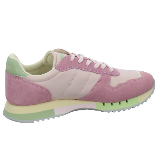 Blauer Schnürhalbschuhe Rosa - 360° Ansicht
