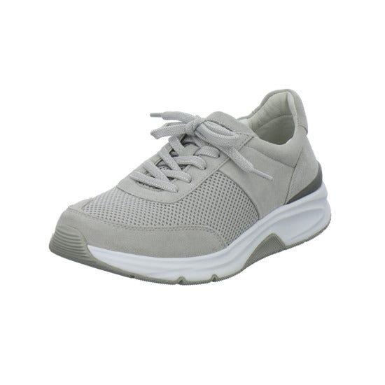 Gabor Comfort Rolling Soft Schnürhalbschuhe Hellgrau - 360° Ansicht