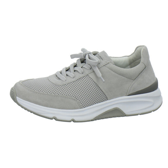 Gabor Comfort Rolling Soft Schnürhalbschuhe Hellgrau - 360° Ansicht