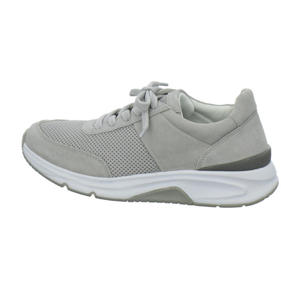 Gabor Comfort Rolling Soft Schnürhalbschuhe Hellgrau - 360° Ansicht