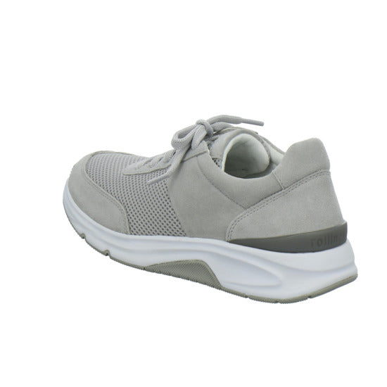 Gabor Comfort Rolling Soft Schnürhalbschuhe Hellgrau - 360° Ansicht