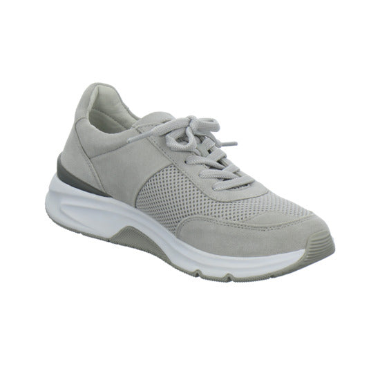 Gabor Comfort Rolling Soft Schnürhalbschuhe Hellgrau - 360° Ansicht