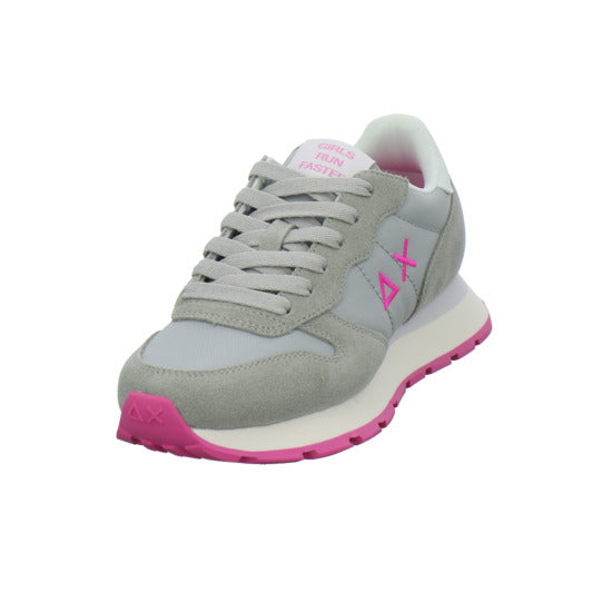 SUN68 Ally Solid Schnürhalbschuhe Hellgrau - 360° Ansicht