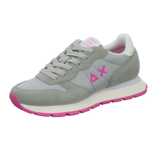SUN68 Ally Solid Schnürhalbschuhe Hellgrau - 360° Ansicht