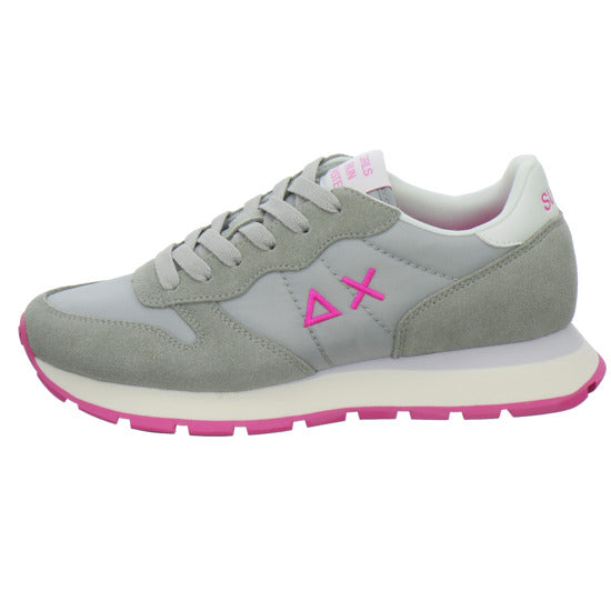 SUN68 Ally Solid Schnürhalbschuhe Hellgrau - 360° Ansicht