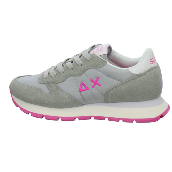 SUN68 Ally Solid Schnürhalbschuhe Hellgrau - 360° Ansicht