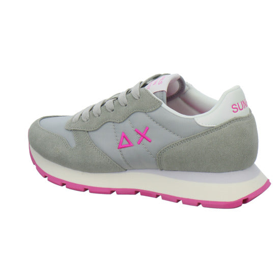 SUN68 Ally Solid Schnürhalbschuhe Hellgrau - 360° Ansicht