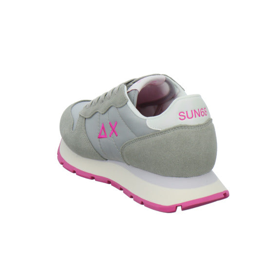 SUN68 Ally Solid Schnürhalbschuhe Hellgrau - 360° Ansicht