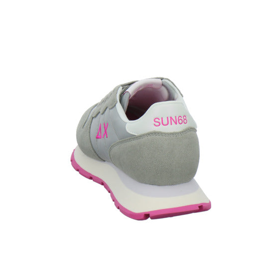 SUN68 Ally Solid Schnürhalbschuhe Hellgrau - 360° Ansicht