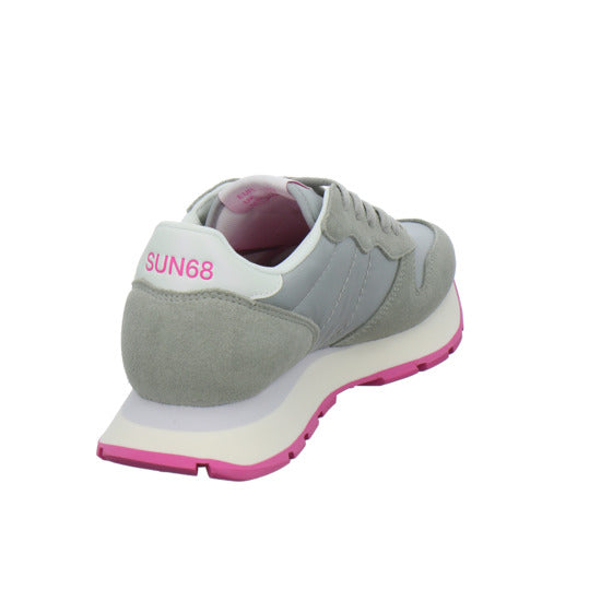 SUN68 Ally Solid Schnürhalbschuhe Hellgrau - 360° Ansicht