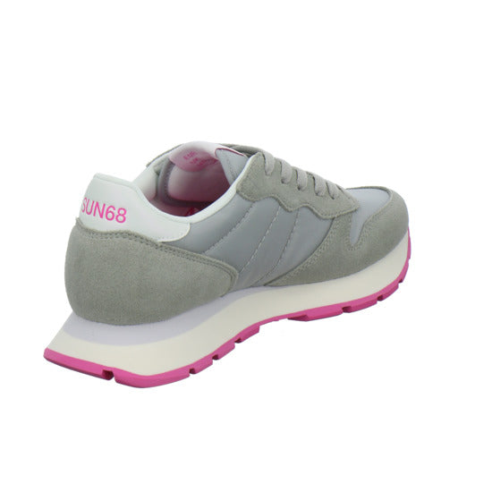 SUN68 Ally Solid Schnürhalbschuhe Hellgrau - 360° Ansicht