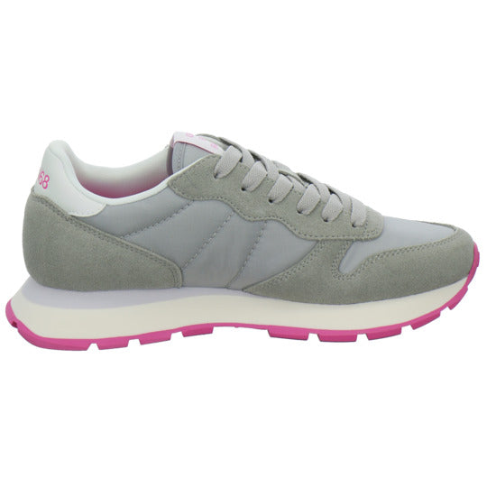 SUN68 Ally Solid Schnürhalbschuhe Hellgrau - 360° Ansicht