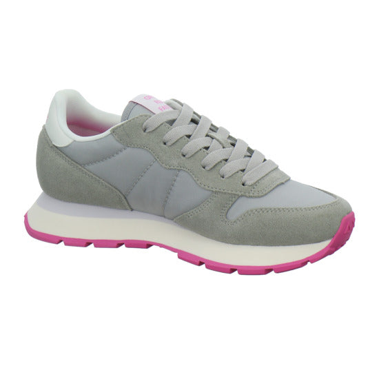 SUN68 Ally Solid Schnürhalbschuhe Hellgrau - 360° Ansicht