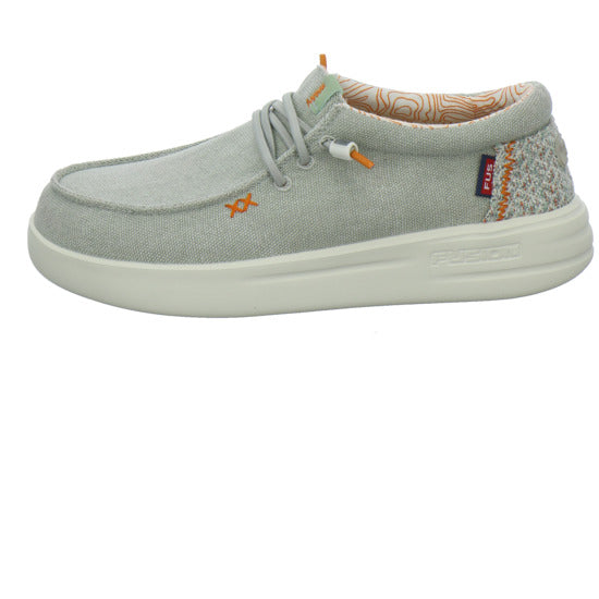 Fusion Schnürhalbschuhe Hellgrau
