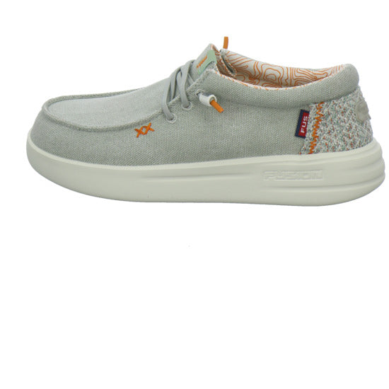 Fusion Schnürhalbschuhe Hellgrau