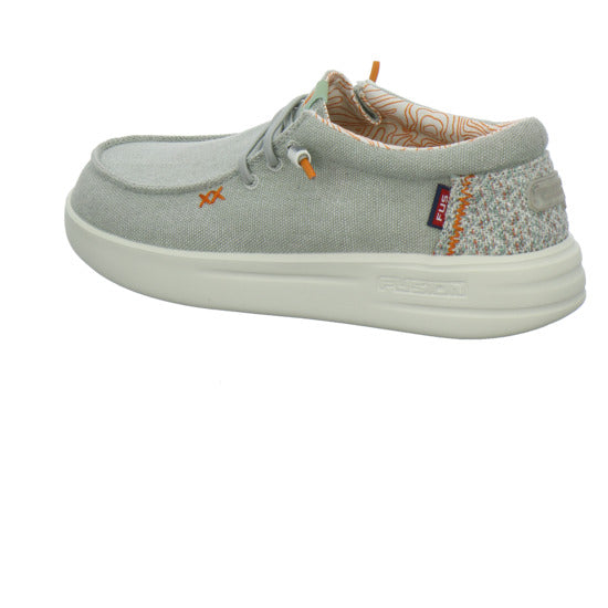 Fusion Schnürhalbschuhe Hellgrau