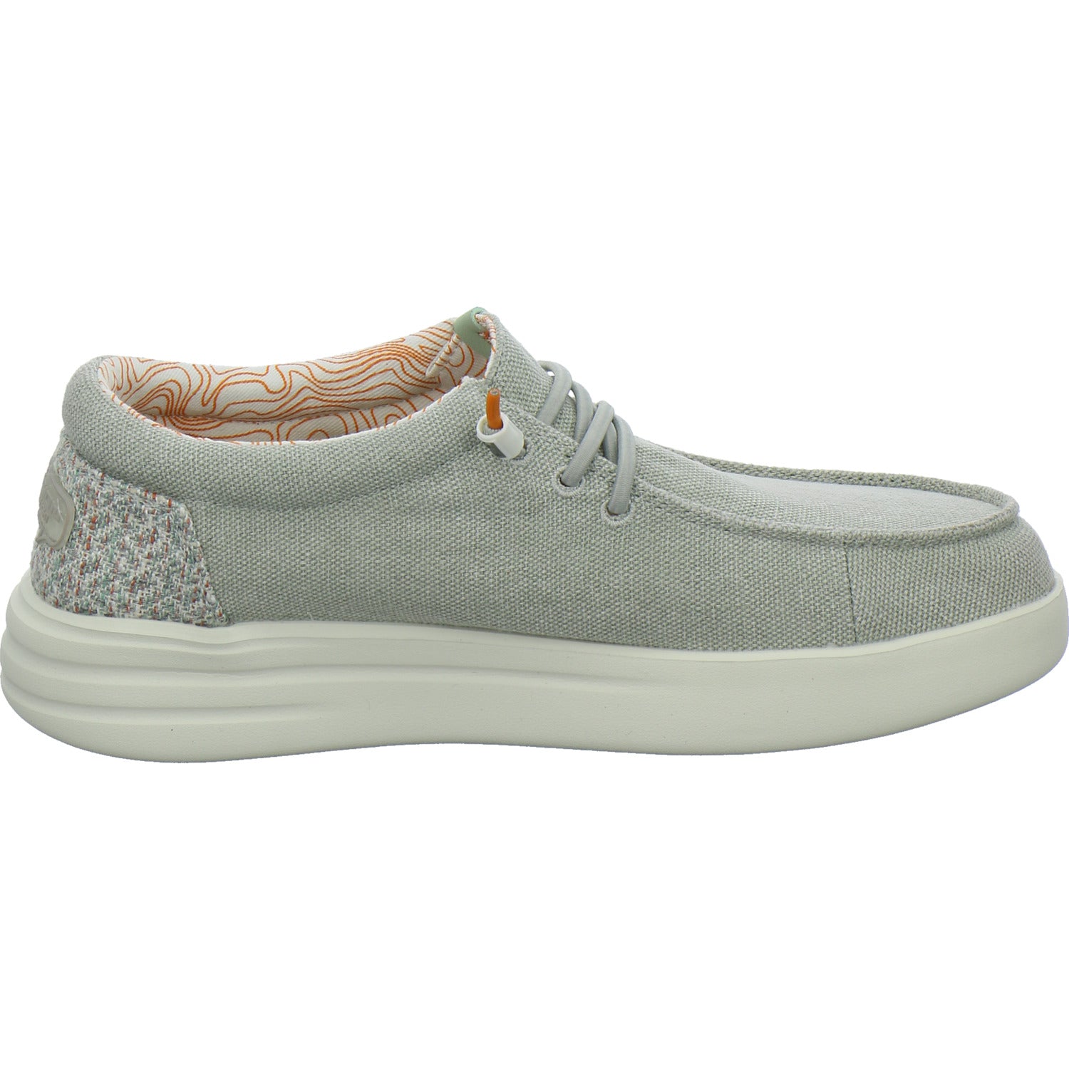 Fusion Schnürhalbschuhe Hellgrau