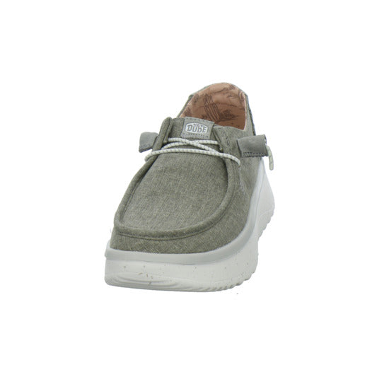 Hey Dude Wendy Peak Schnürhalbschuhe Hellgrau - 360° Ansicht