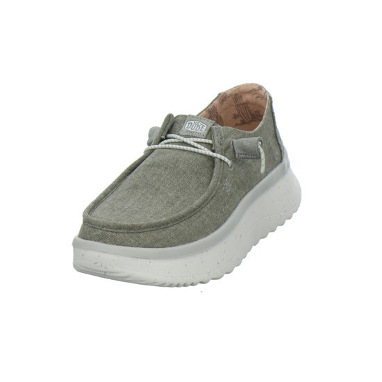 Hey Dude Wendy Peak Schnürhalbschuhe Hellgrau - 360° Ansicht