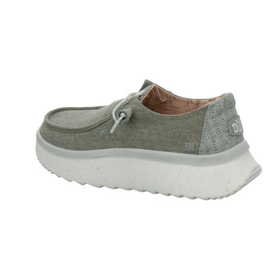 Hey Dude Wendy Peak Schnürhalbschuhe Hellgrau - 360° Ansicht