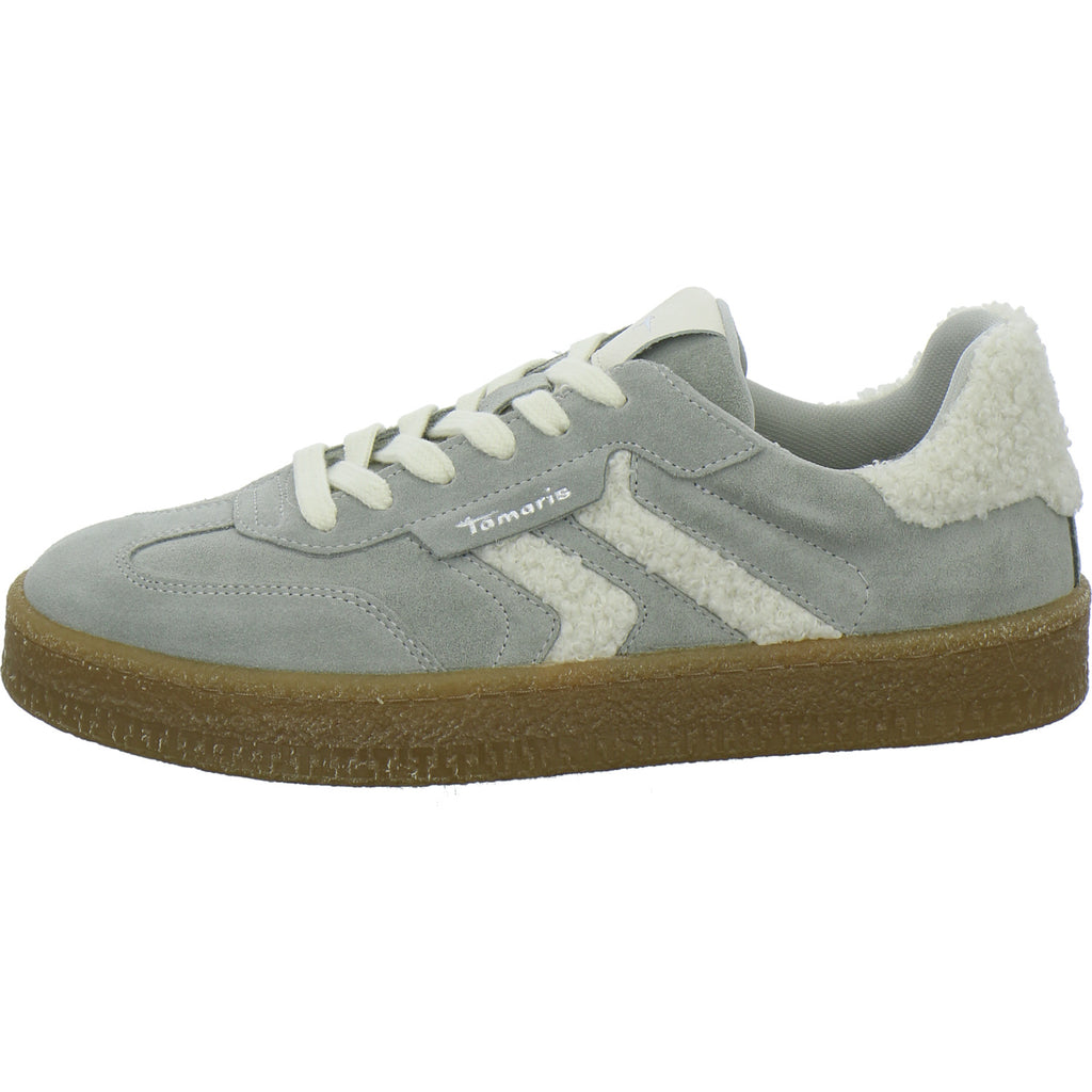Tamaris Schnürhalbschuhe Hellgrau