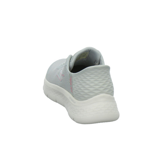 Skechers Sneaker Damen Go Walk Slip Ins Hellgrau
