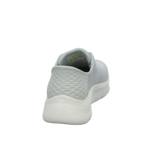 Skechers Sneaker Damen Go Walk Slip Ins Hellgrau
