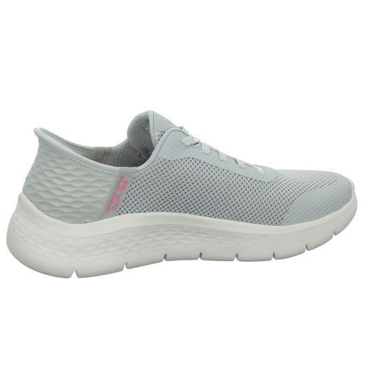 Skechers Sneaker Damen Go Walk Slip Ins Hellgrau
