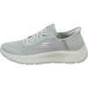 Skechers Sneaker Damen Go Walk Slip Ins Hellgrau