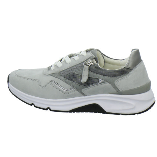 Gabor Comfort Sneaker Damen Rolling Soft Hellgrau